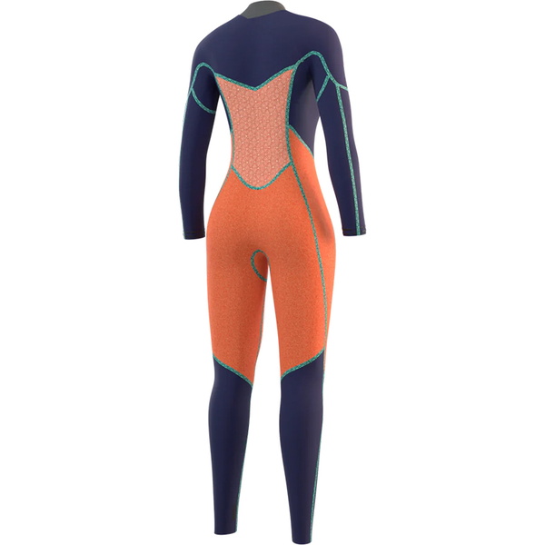 2025 Mystic Womens Jayde 3/2mm Double Chest Zip Wetsuit 35000.23001 - Navy